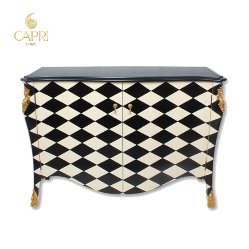 Đồ nội thất cao cấp Capri Home: Tủ trang trí phong cách cổ điển