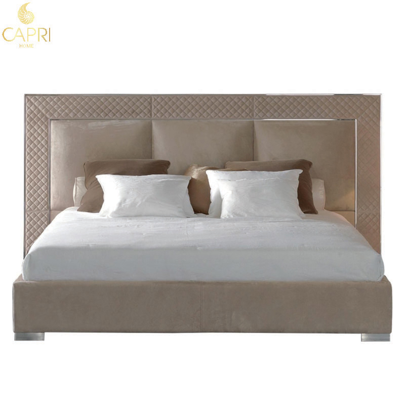 Nội thất Capri Home: "Giường Ngủ Rugiano Aura - RA001"