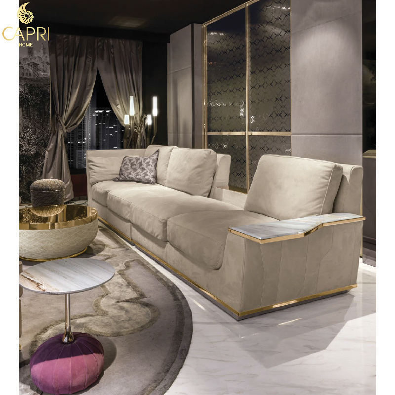 Nội thất Capri Home: "Ghế Sofa Longhi- Yura LY001"