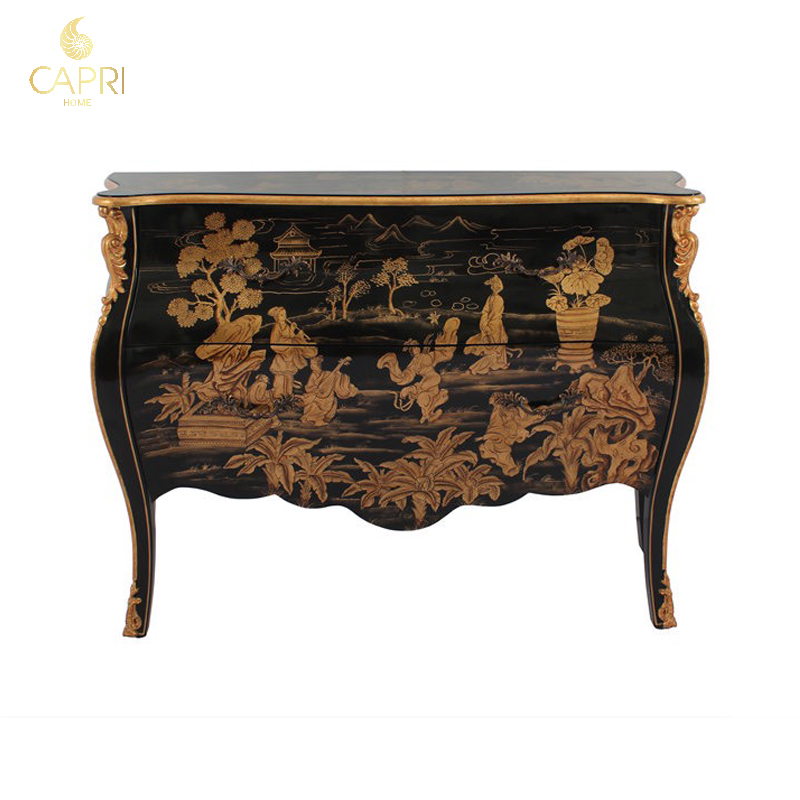 Nội thất Capri Home: "Kệ Trang Trí Cao Cấp MK-0025-01 Queen Anne - QUA001"