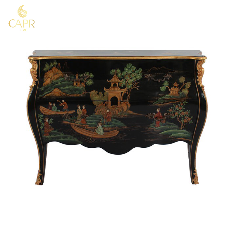 Nội thất Capri Home: "Kệ Trang Trí Cao Cấp MK-0025-03 Queen Anne - QUA003"