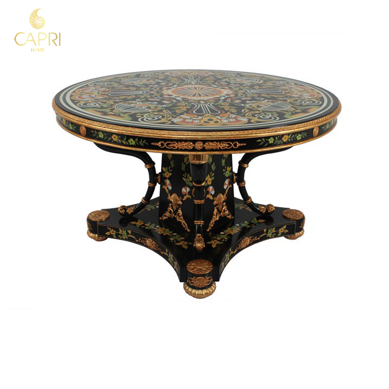 Nội thất Capri Home: "Bàn Trà Cao Cấp MK-0027-01 Queen Anne - QUA007"