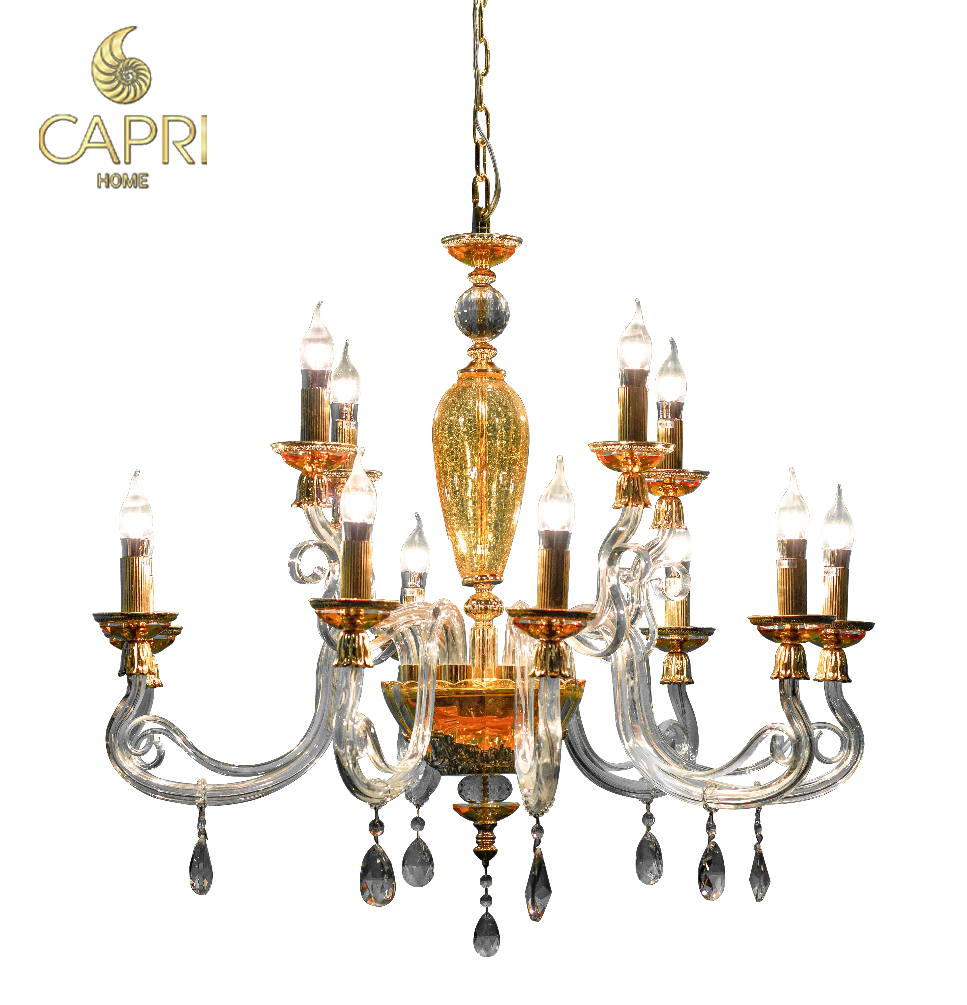 Đèn Chùm Pha Lê Cao Cấp CAPRI HOME - CJE009