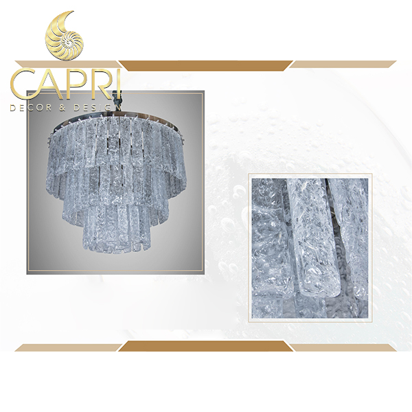 Đèn chùm cao cấp Capri: Bạch Khiết - MY-DS-062