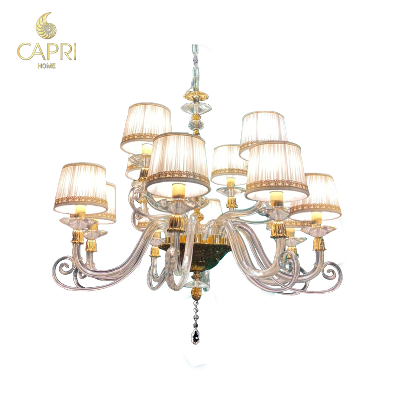 Nội Thất CAPRI HOME: "Đèn Chùm Cao Cấp Capri - CPH001"