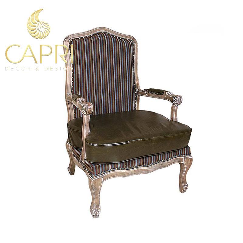 Đồ nội thất cao cấp Capri Home: Sofa đơn bọc da