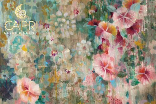 Tranh in bản quyền Capri Home: Flower Shower
